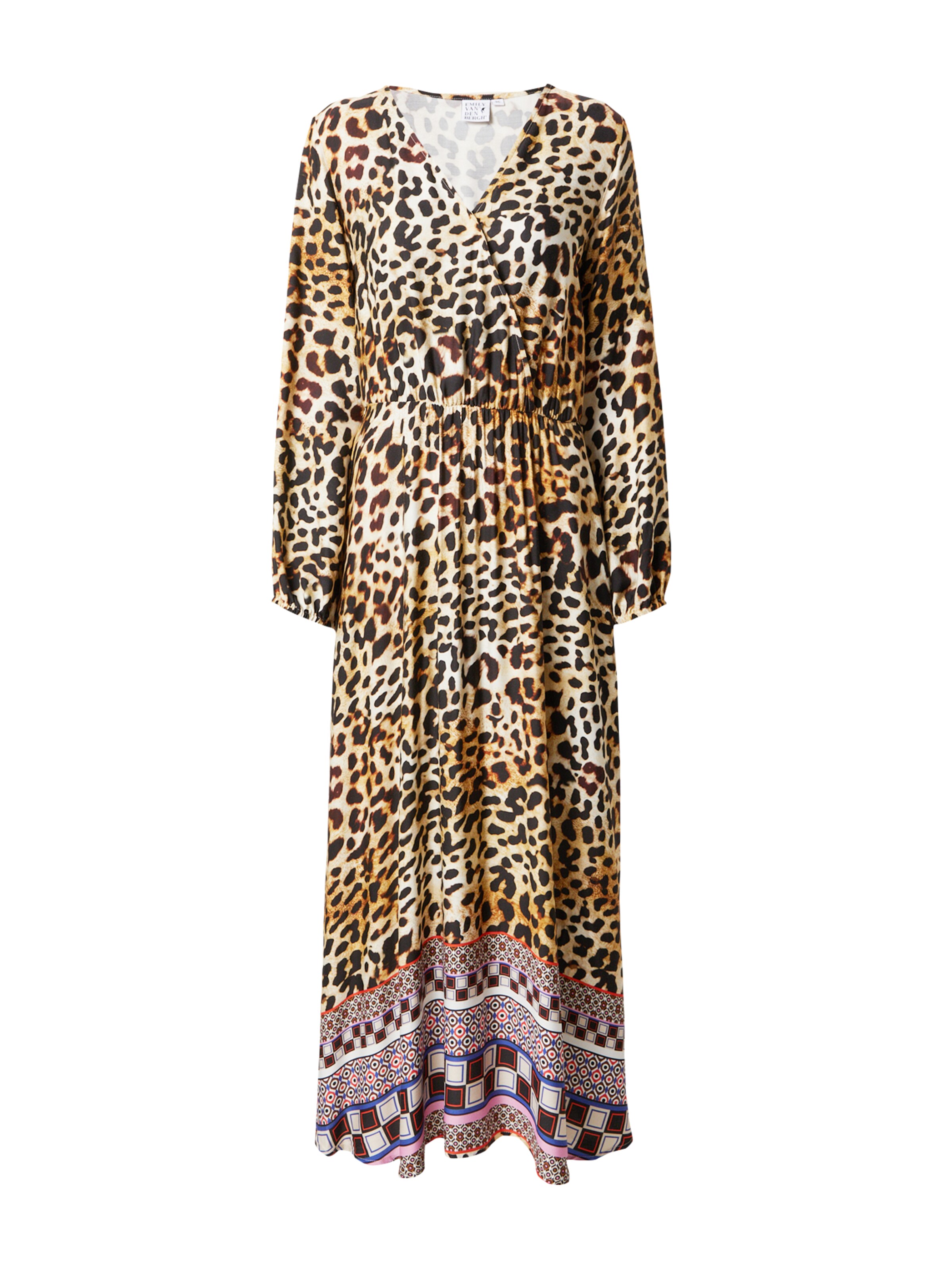 Emily Van Den Bergh Dress in Brown: front