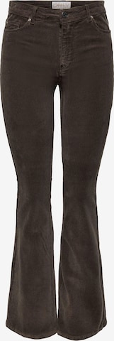 ONLY Flared Pants 'Martha' in Brown: front
