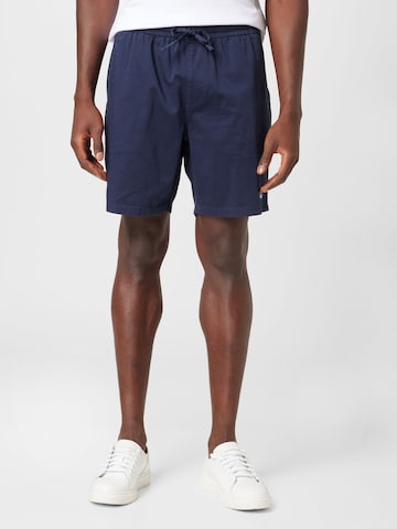 GANT Regular Pants in Blue: front