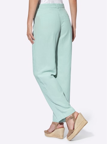 heine Wide Leg Hose in Grün