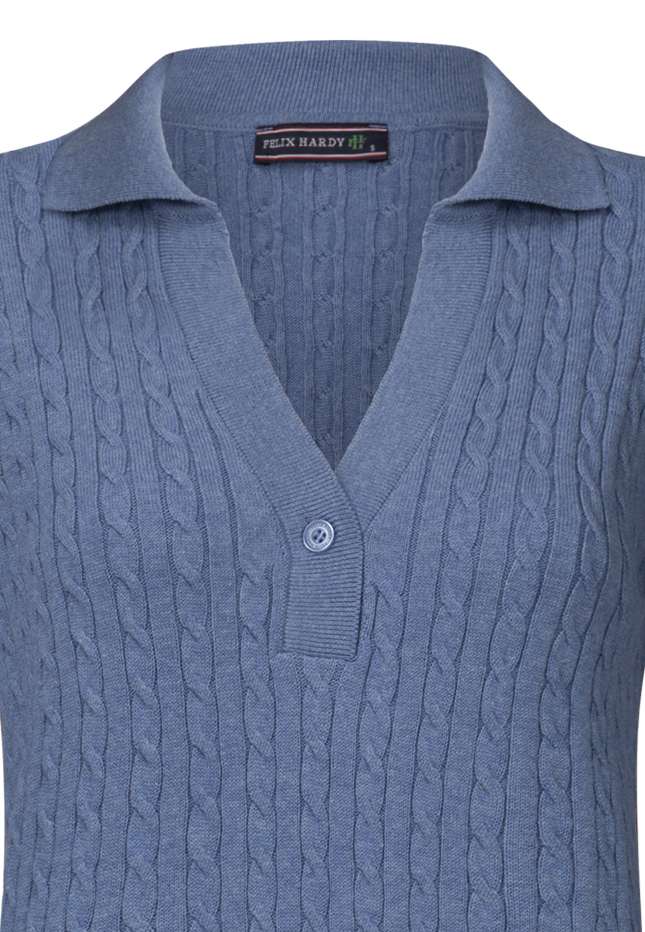 Felix Hardy Pletené šaty - Modrá