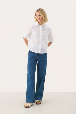 Part Two Bluse 'Haylie' i hvid
