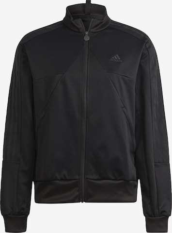 ADIDAS SPORTSWEAR Αθλητική ζακέτα φούτερ 'Tiro' σε μαύρο: μπροστά