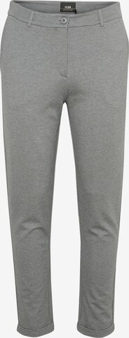 Coupe slim Pantalon 'Caro' KAREN BY SIMONSEN en gris : devant