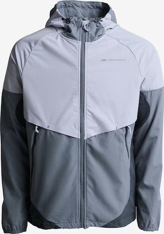 Veste mi-saison 'Vault' MONTERRAIN en gris : devant