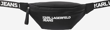 juoda KARL LAGERFELD JEANS Rankinė ant juosmens 'ESSENTIAL': priekis