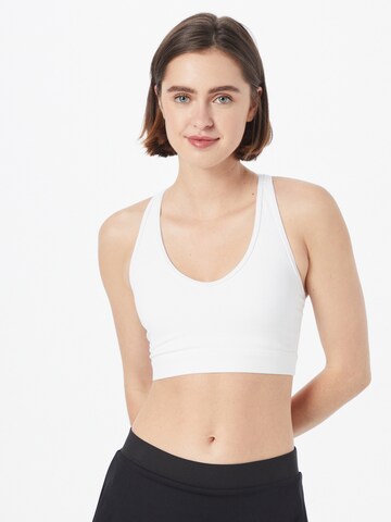 Varley Bustier Sport bh 'Let's go park' in Wit: voorkant