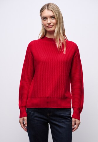 STREET ONE Pullover in Rot: Vorderseite