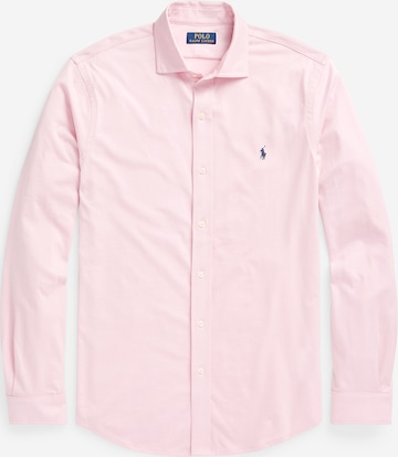 Chemise Polo Ralph Lauren en rose : devant