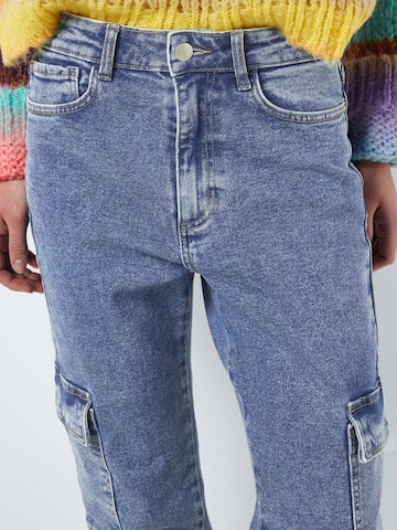 Regular Jeans cargo 'Moni' Noisy may en bleu