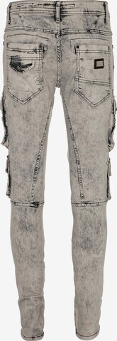 CIPO & BAXX Skinny Jeans 'Hunter' in Grau