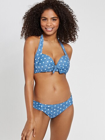 Invisible Bikini Shiwi en bleu : devant