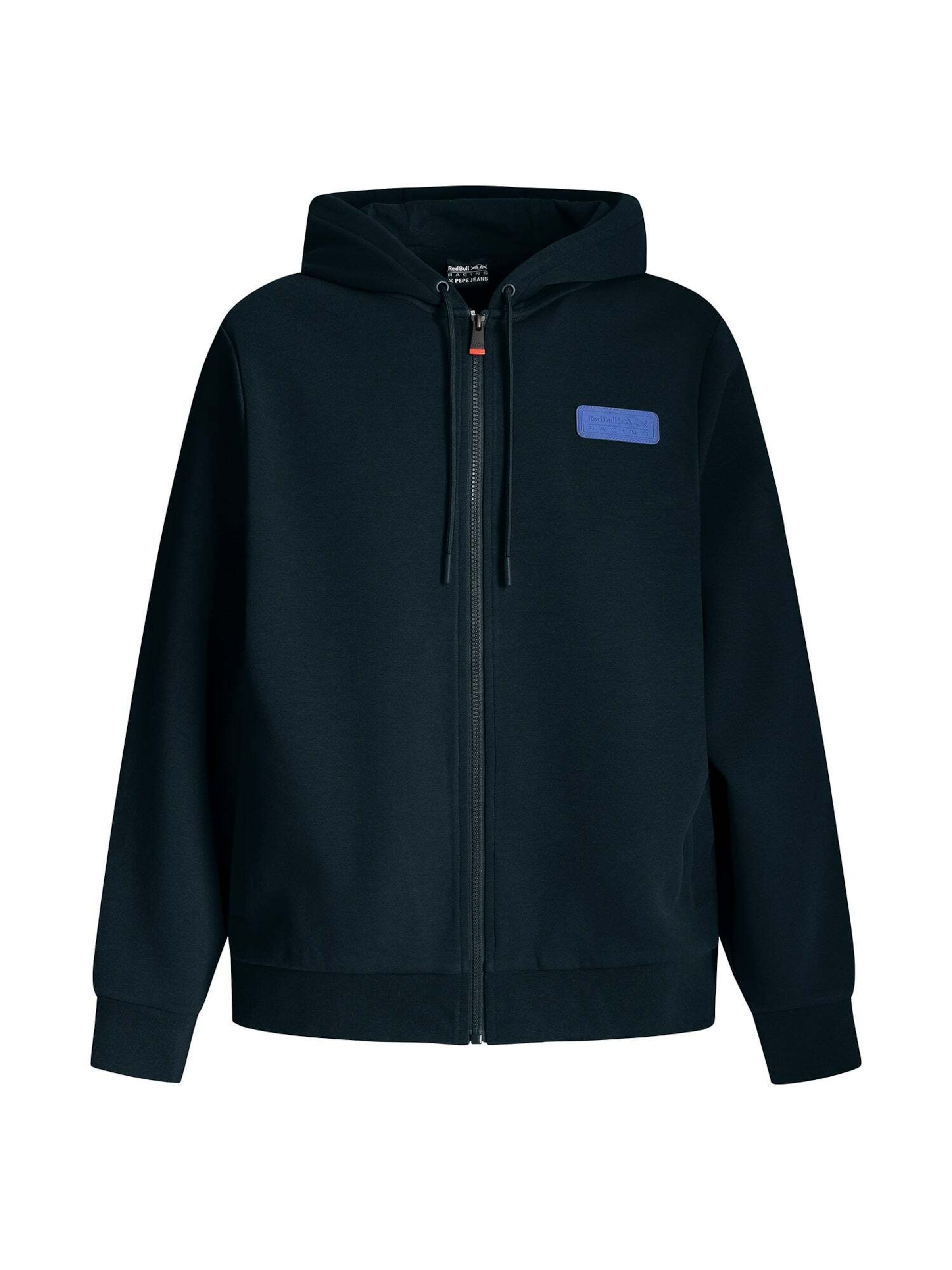 Red Bull Racing x Pepe Jeans Sweatjacke in Blau: Vorderseite