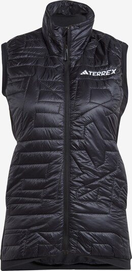 ADIDAS TERREX Sportbodywarmer 'Xperior Varilite' in de kleur Zwart / Wit, Productweergave