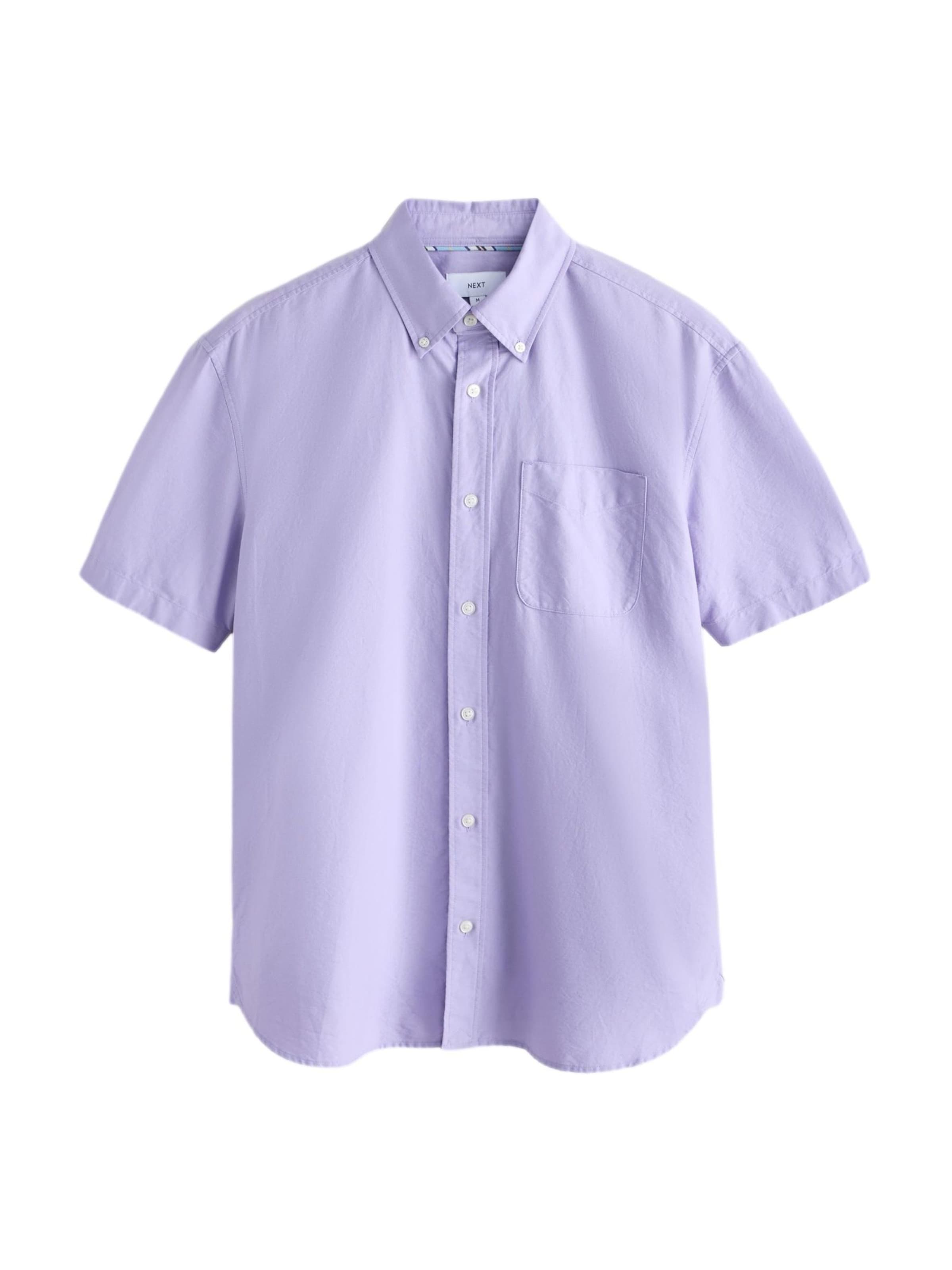 Next Regular fit Overhemd in Lila: voorkant