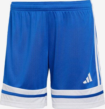 ADIDAS PERFORMANCE Workout Pants 'Squadra 25' in Blue: front