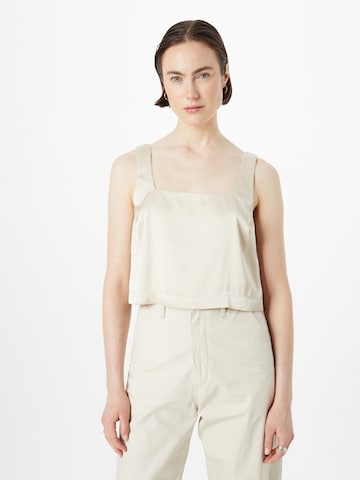 Abercrombie & Fitch Bluse in Beige: predná strana