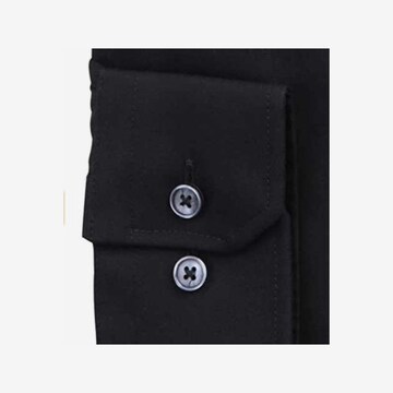 Hatico Regular fit Business Shirt in Black