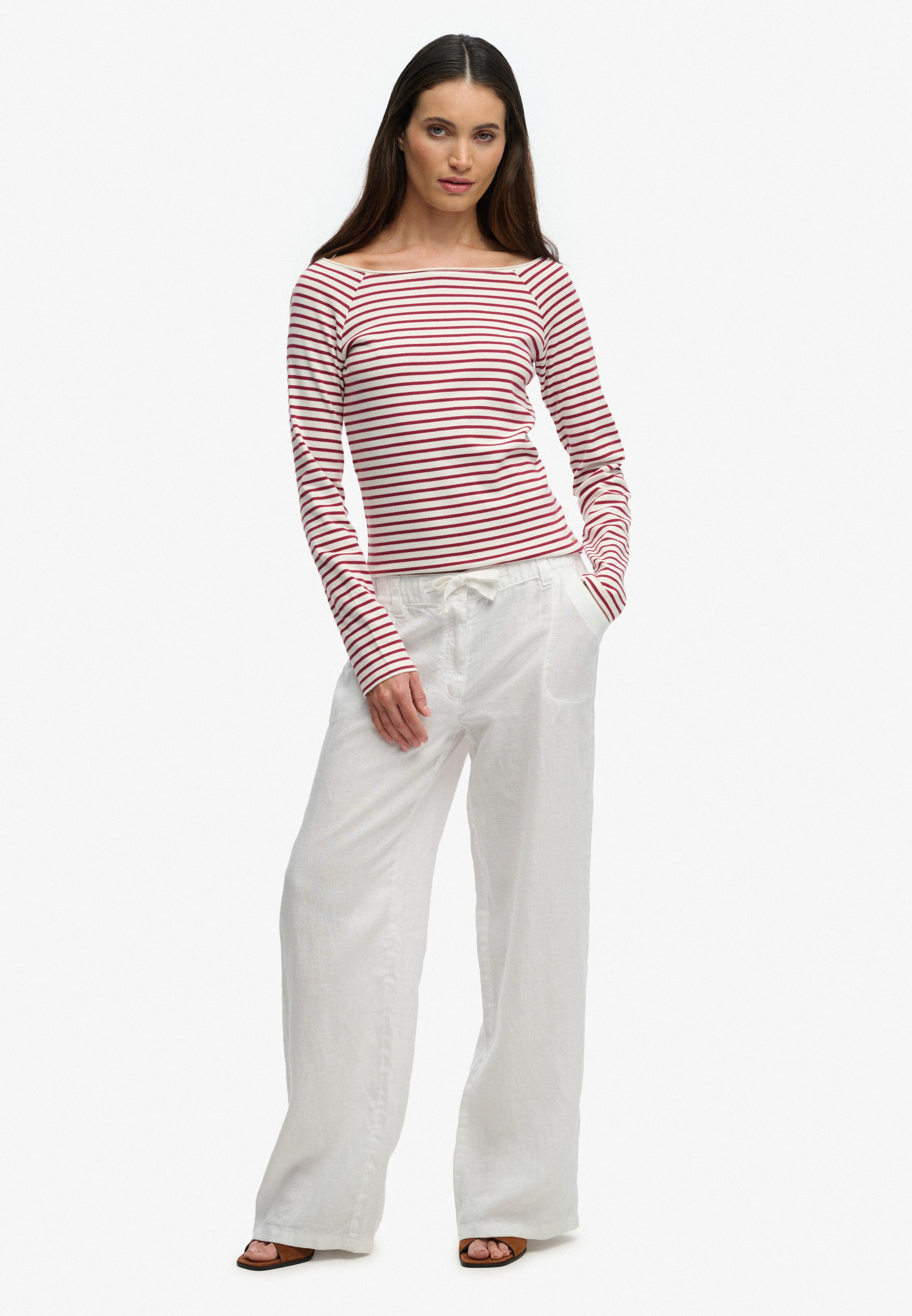 T-shirt 'Bardot' Superdry & Co en rouge