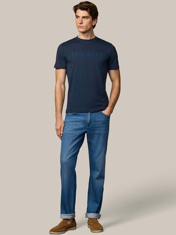 T-Shirt Hackett London en bleu