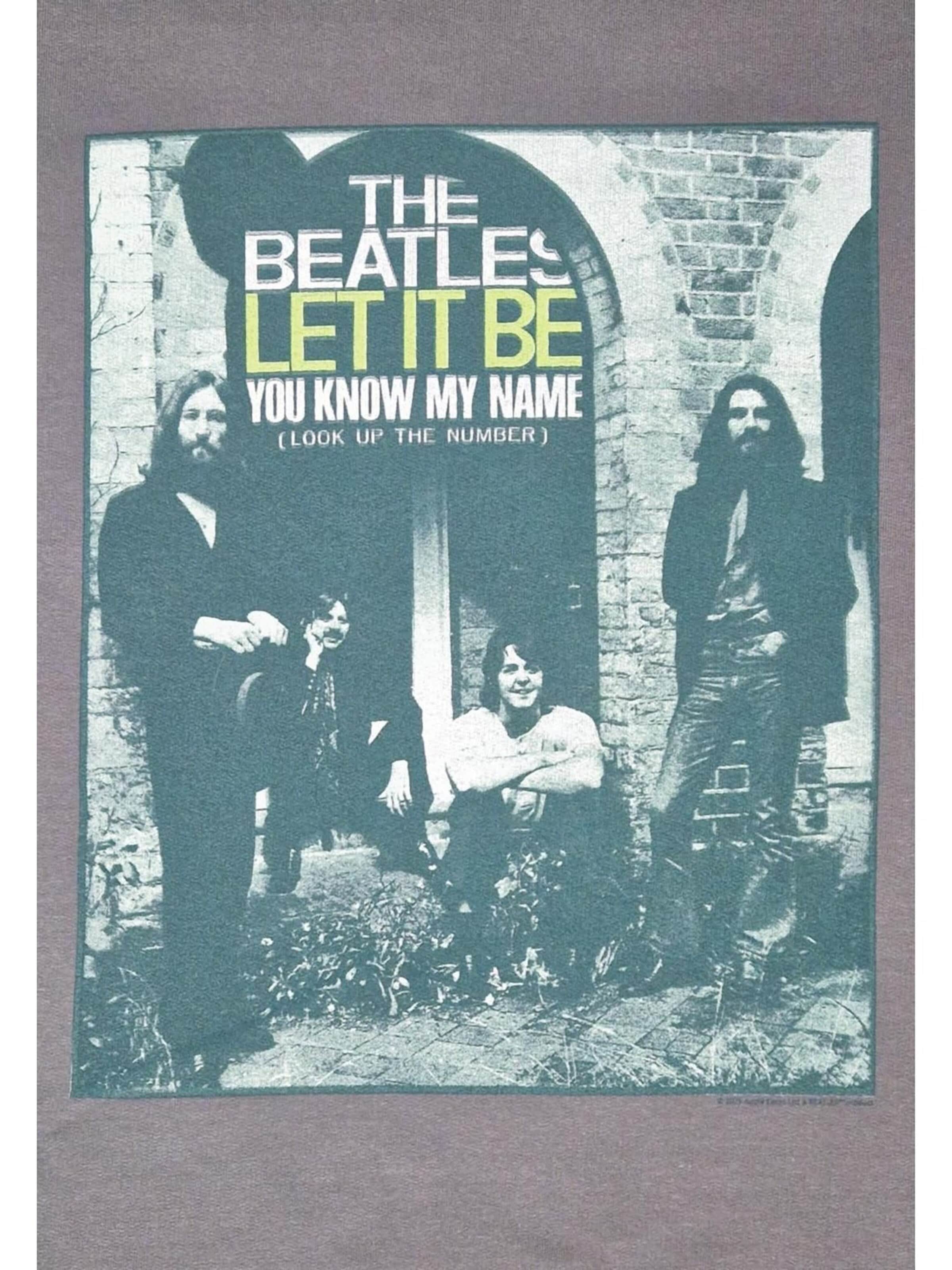 Felpa 'Beatles Let It Be (You Know My Name)   Sweatshirt Sweatshirt' di The Beatles in grigio