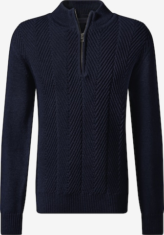 Pull-over PIERRE CARDIN en bleu : devant