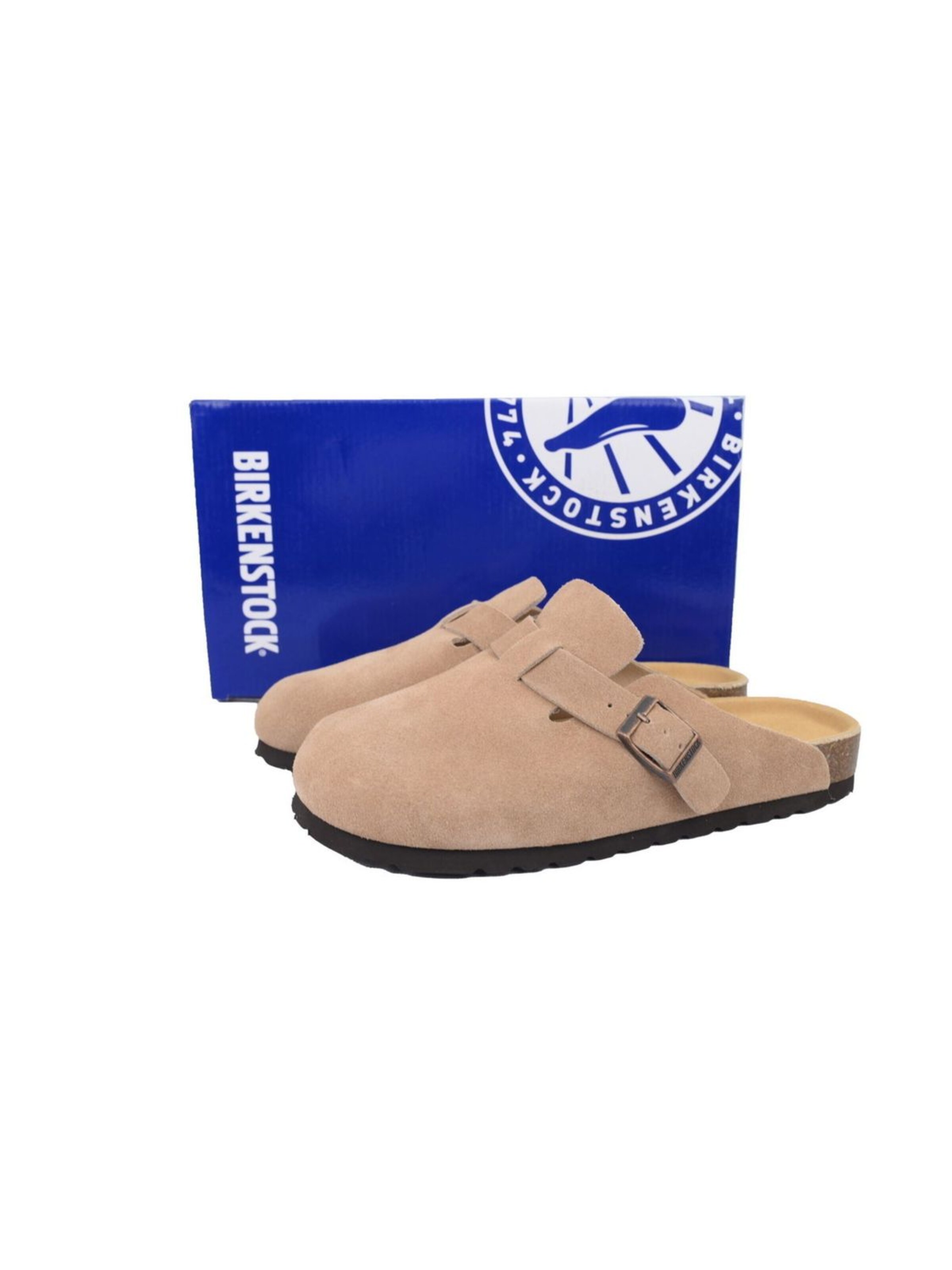 BIRKENSTOCK Clogs 'Boston' in Beige