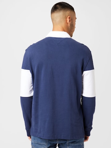 Tommy Jeans Koszulka 'RUGBY' w kolorze niebieski