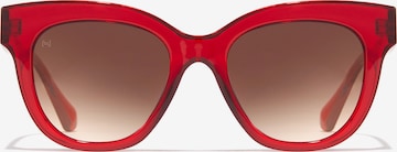 HAWKERS Солнцезащитные очки 'Audrey' в Красный: спереди