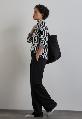 STREET ONE Shirt in Black