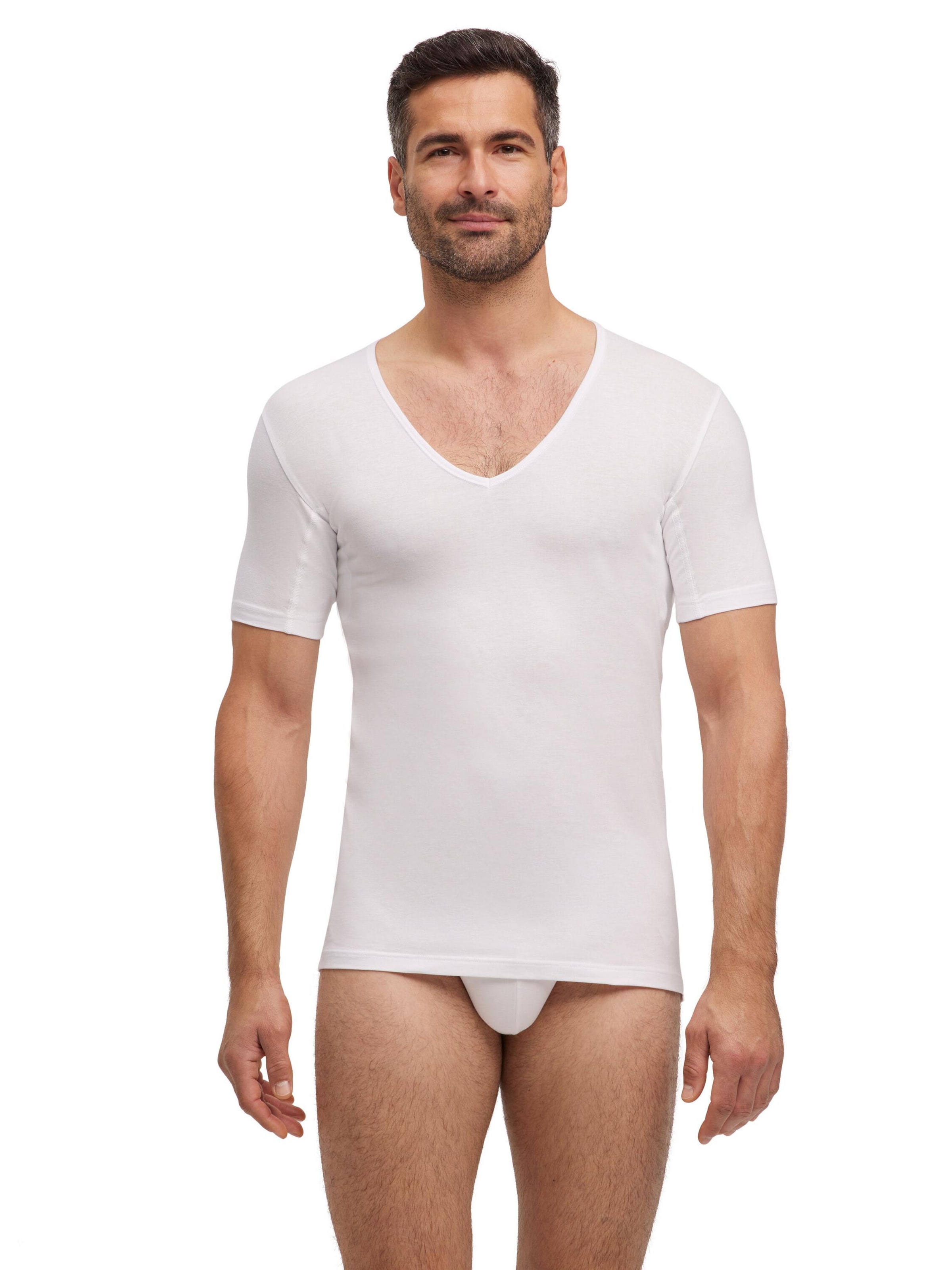 FALKE Undershirt in White: front
