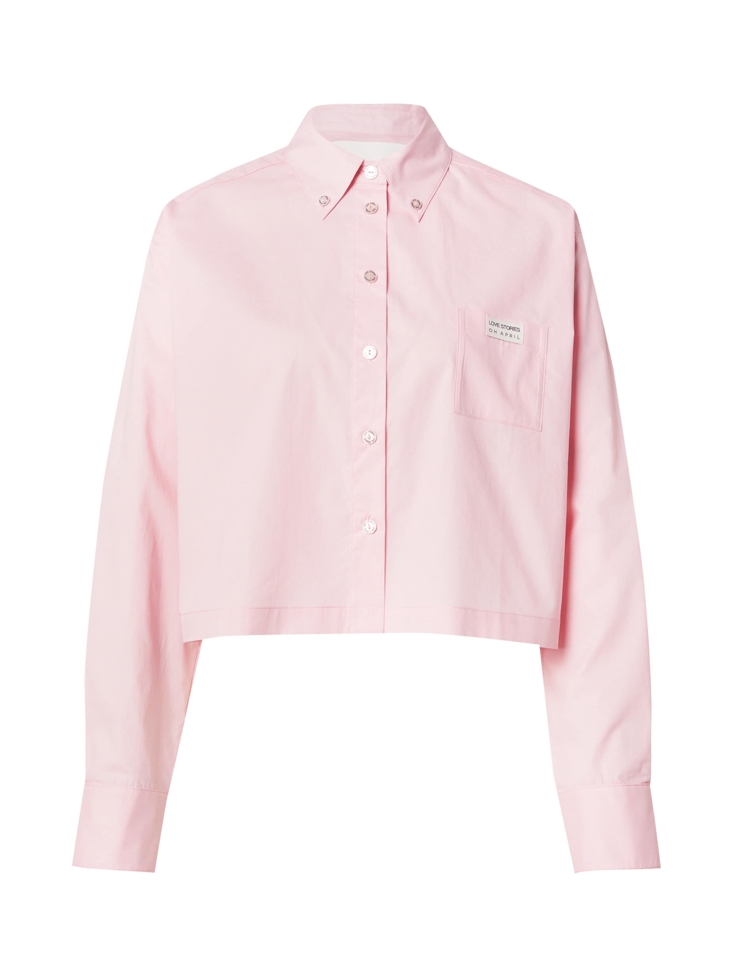 Bluză 'OH APRIL x LOVE Stories - Pete' de la OH APRIL pe roz: față