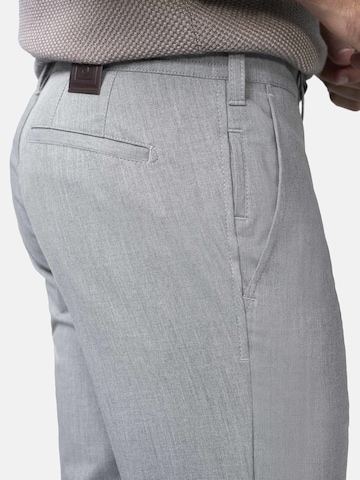 MEYER Slimfit Chinohose 'M5 Move 9-6196' in Grau