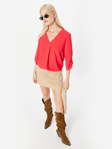 Chemisier 'DIVYA' JDY en rouge