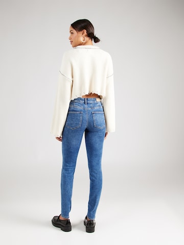 Coupe slim Jean 'CHRISSY' ONLY en bleu