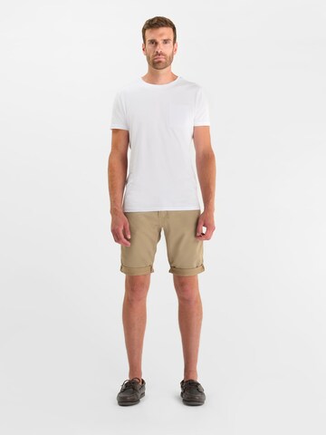 Le Temps Des Cerises Regular Broek 'Arvid' in Beige