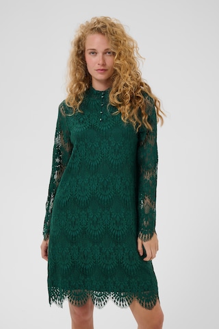 CULTURE - Vestido 'Azime Okram' en verde: frente