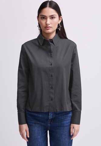 Street One Studio Blouse in Grey: front