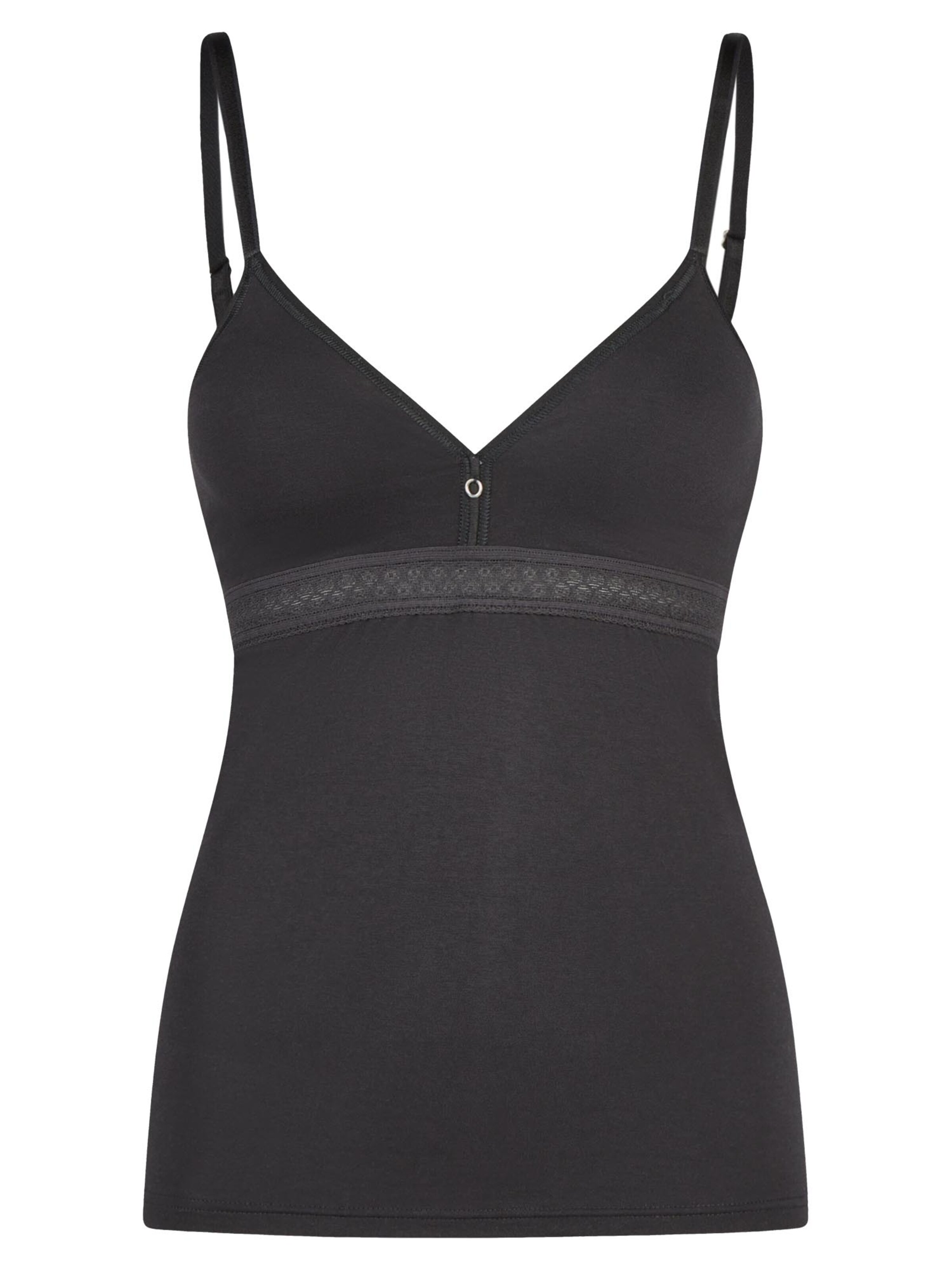 SPEIDEL Unterhemd 'Feelin fine'‌‌‌‌‌‌‌‌‌‌ in Schwarz: Vorderseite