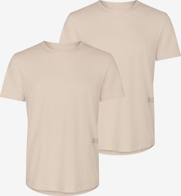 SLOGGI Onderhemd in Beige: voorkant