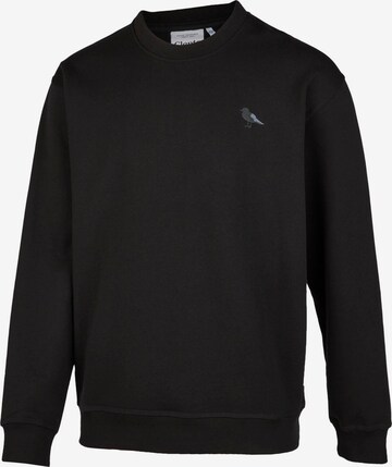 Sweat-shirt 'Embro Gull Mono' Cleptomanicx en noir