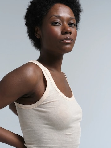 Seamless Basic Top 'Bella' in Beige