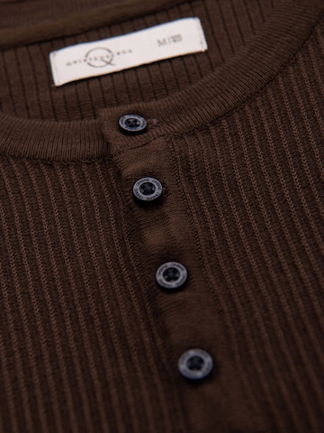 Ombre - Camiseta en marrón