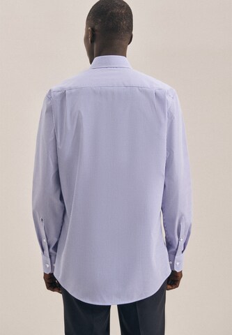 Coupe regular Chemise business SEIDENSTICKER en bleu