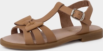 Pisamonas Sandal in Beige: front