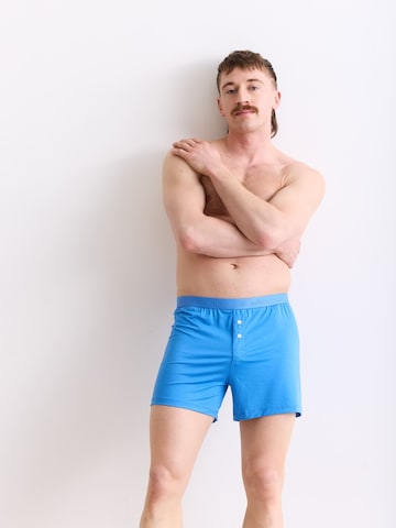 Boxers 'Light Touch' Erlich Textil en bleu : devant