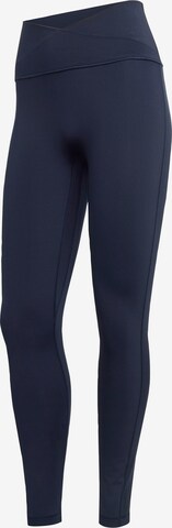 Pantalon de sport 'Studio All Me' ADIDAS PERFORMANCE en bleu : devant