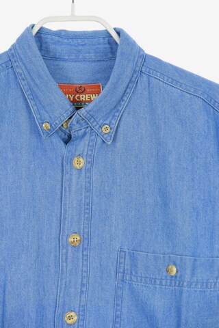 Ivy Crew Button Up Shirt in M in Blue