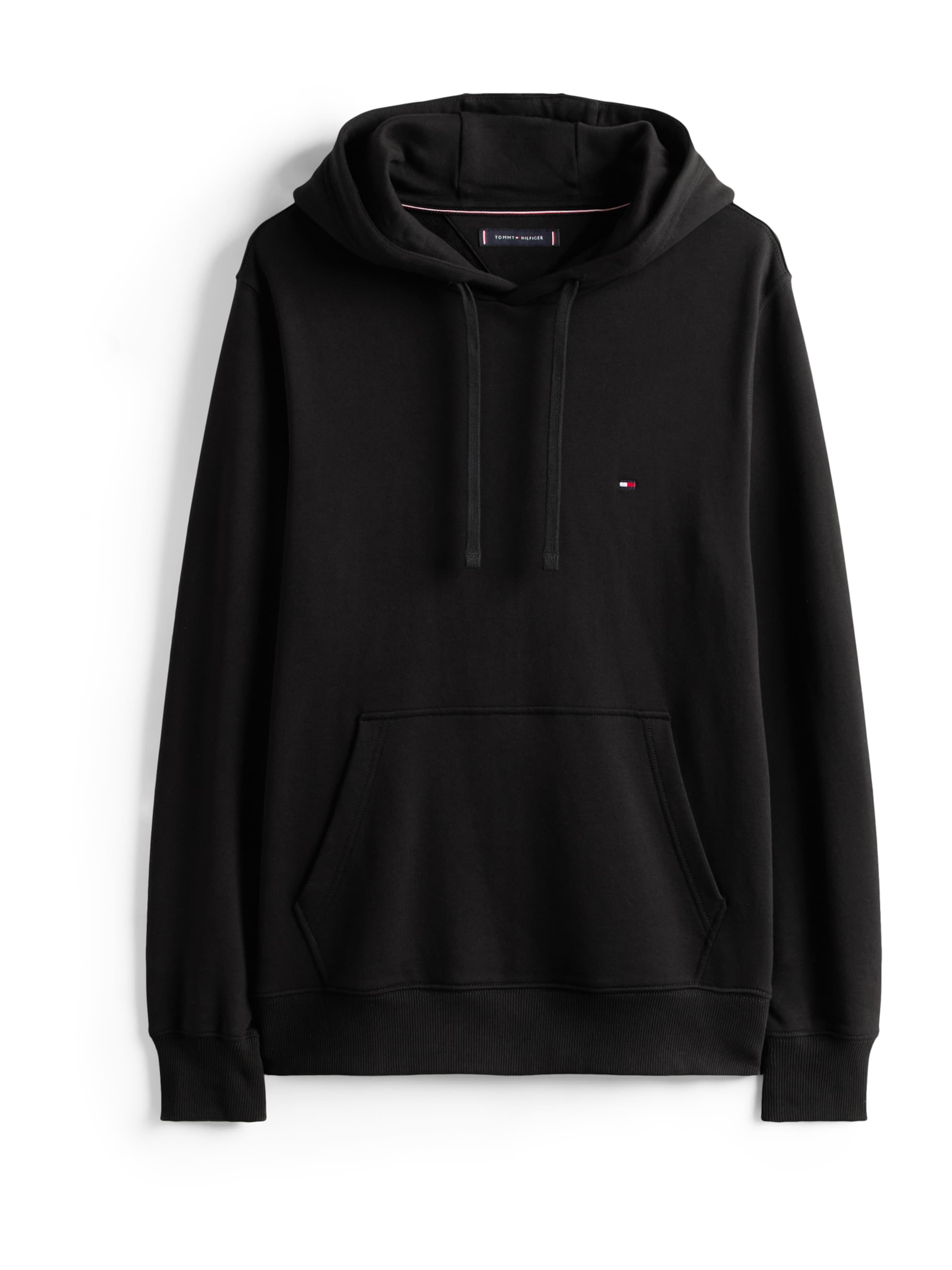 TOMMY HILFIGER - Sweatshirt 'ESSENTIAL' em preto: frente