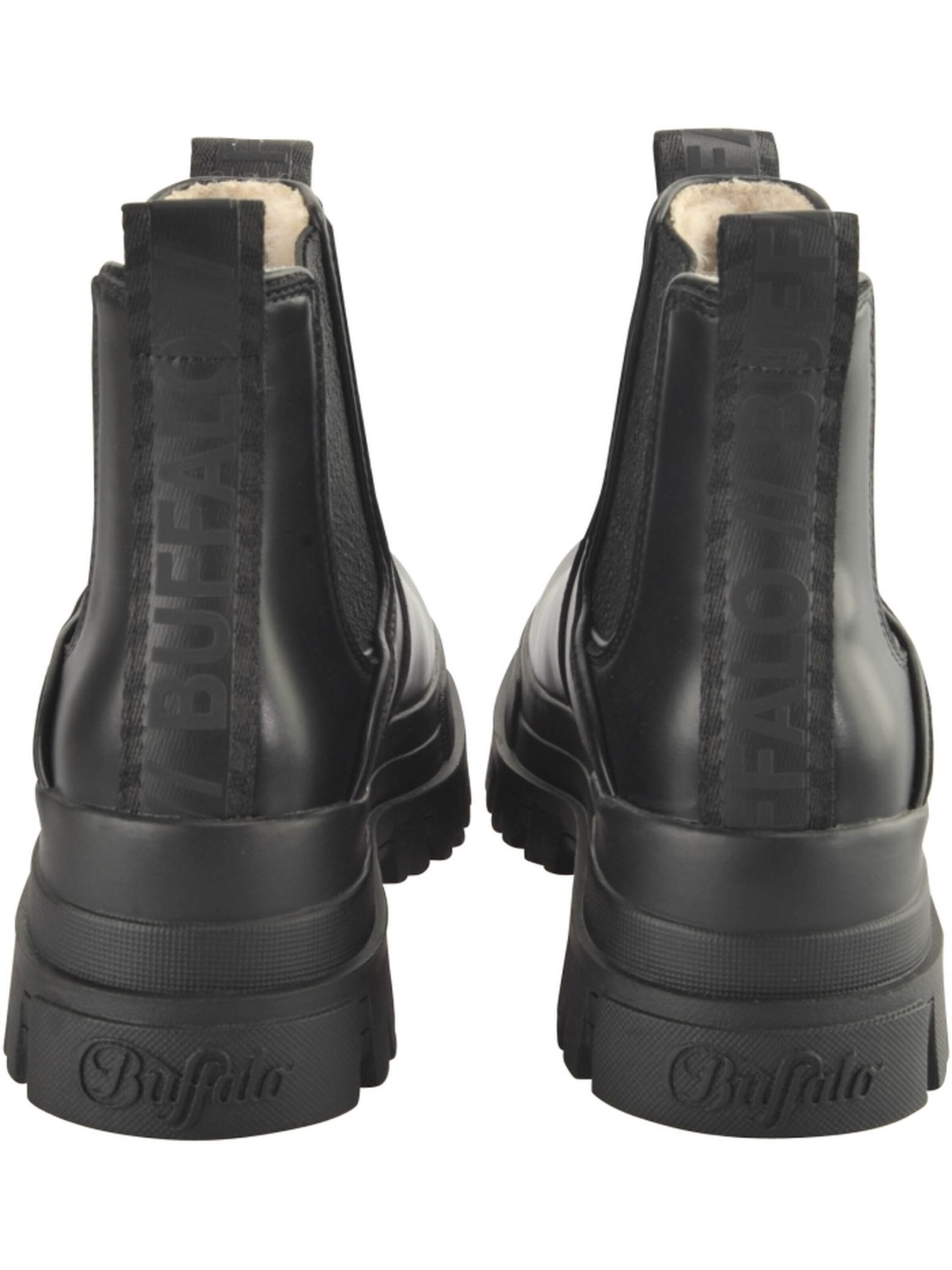 BUFFALO Chelsea Boots 'Aspha' in Black